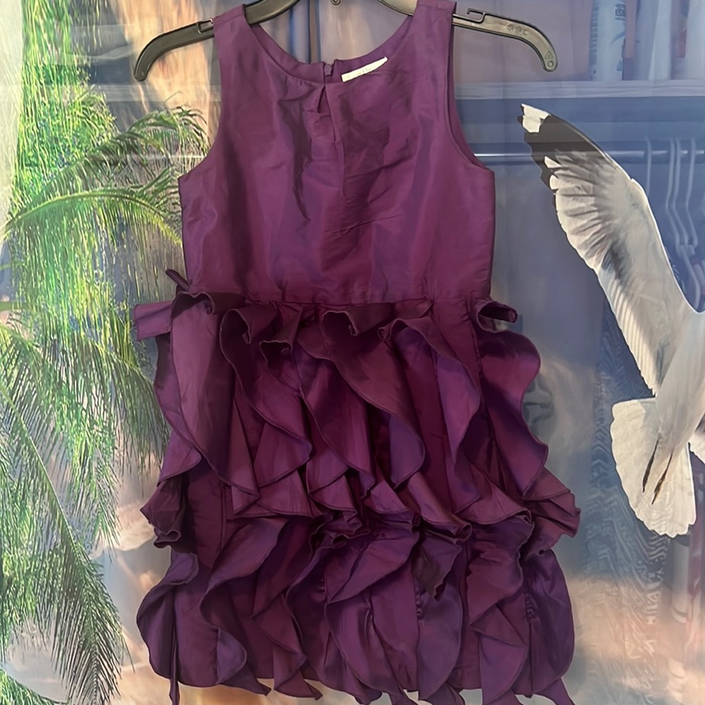 Cute purple dress for kids